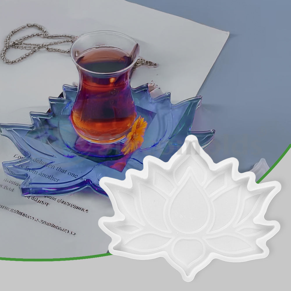 SILICOMOLDS- Lotus Coaster Molds-URP310RM